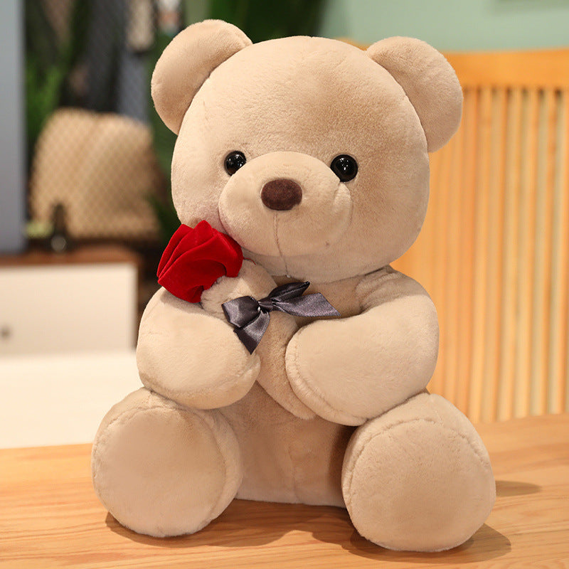 Lovely Hug Roses Teddy Bear