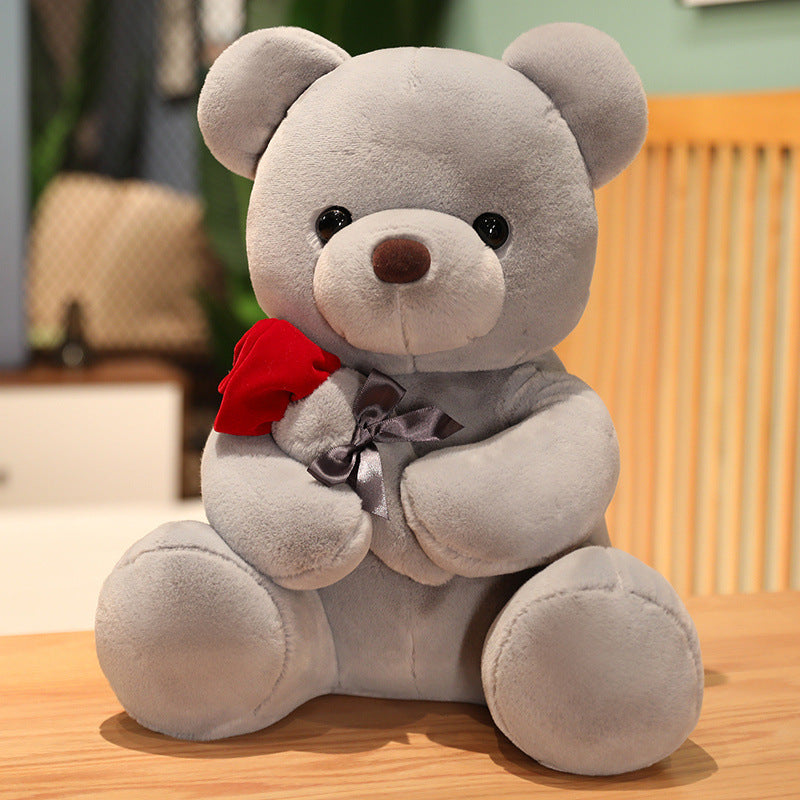 Lovely Hug Roses Teddy Bear